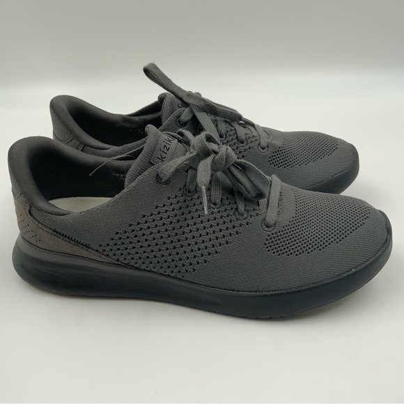 Kizik Charcoal Lima  Lace-Up Slip-On Sneakers. Unisex Men’s Size 8/ Women’s 9.5. - Picture 2 of 9